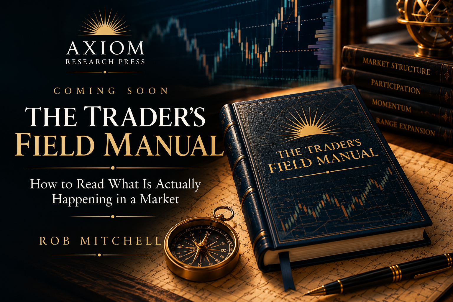 The Trader’s Field Manual by Rob Mitchell, forthcoming from Axiom Research Press