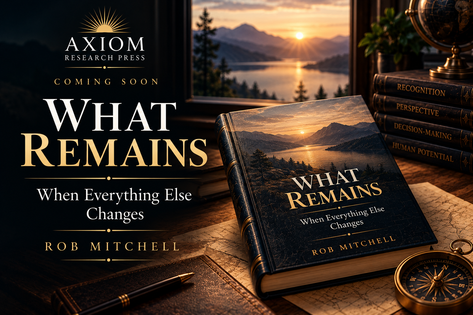 What Remains by Rob Mitchell, forthcoming from Axiom Research Press